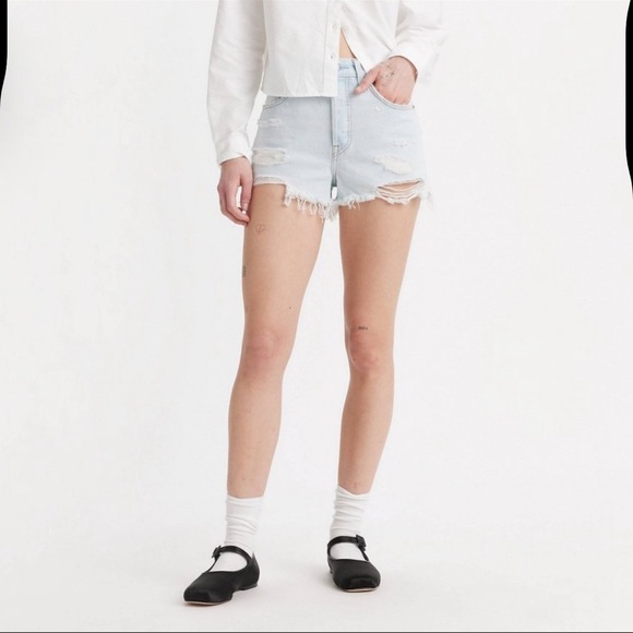 Levi's• Women's 501° Original Shorts - Find Time 27: High Rise Denim, Fly Button - Picture 1 of 10